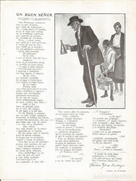 Postcards: LAMINA 25731: Relato de Fermin Gil de Aincildegui y dibujo de Huertas - Varios