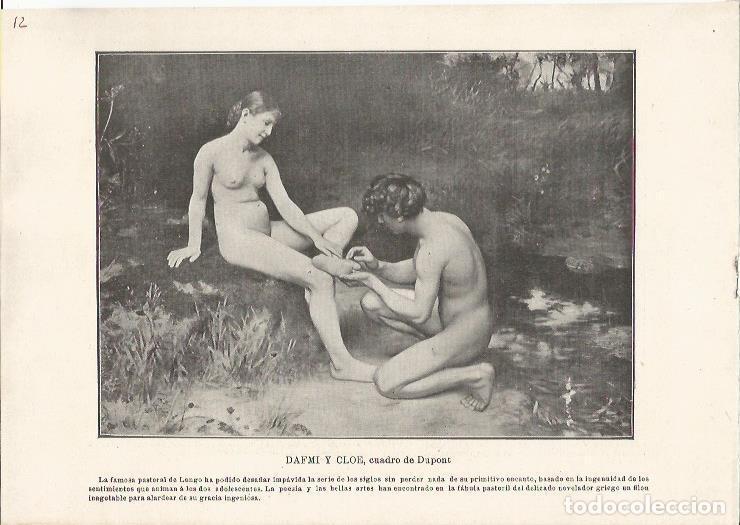 Postcards: LAMINA 25418: Dafmi y Cloe, por Dupont - Varios