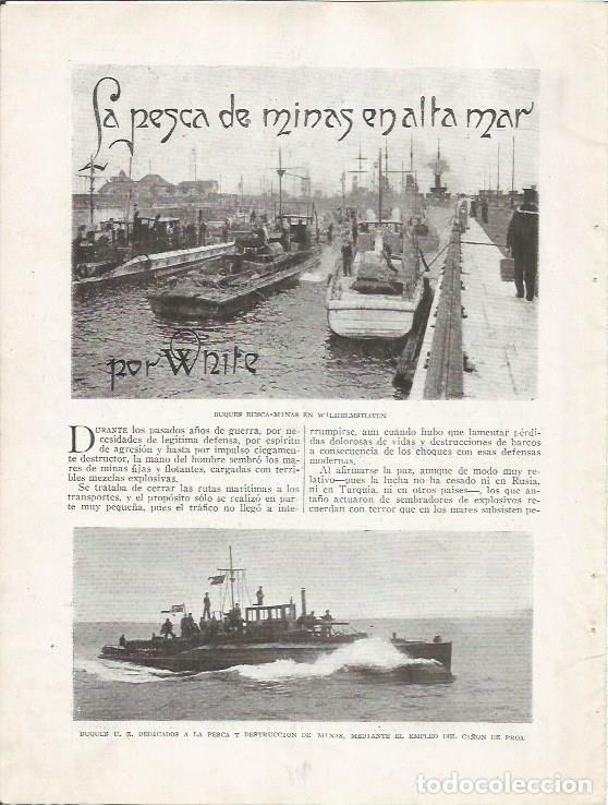 Postcards: LAMINA 25749: Buques buscaminas en Wilhelmshaven - Varios