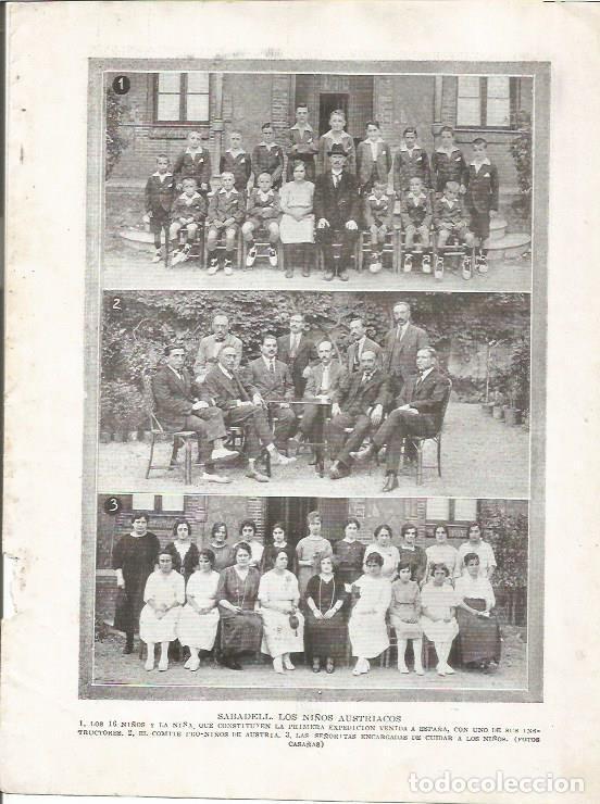 Postcards: LAMINA 25762: Ni&ntilde;os de Austria de visita a Sabadell, Barcelona - Varios