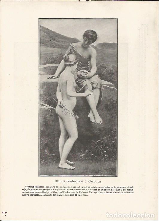 Postcards: LAMINA 25413: Idilio, por J. Chantron - Varios