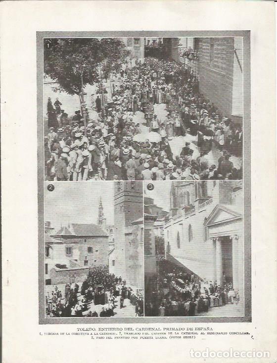 Postais: LAMINA 25744: Entierro del cardenal Primado en Toledo - Varios