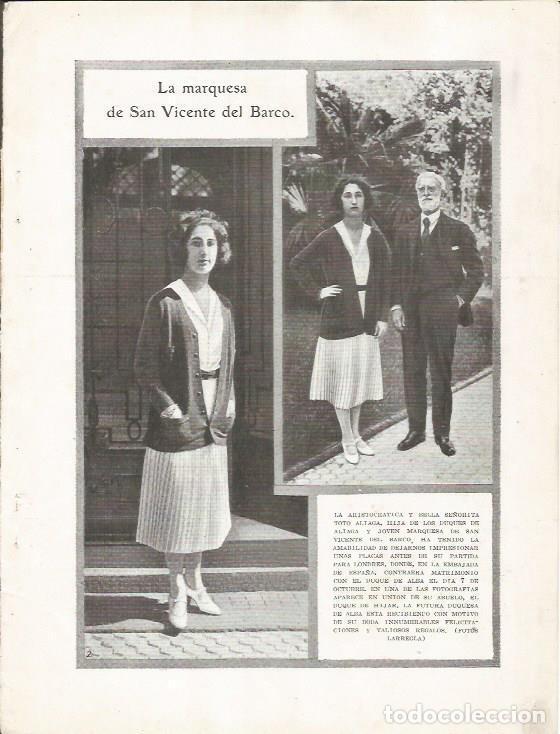 Postais: LAMINA 25734: La Marquesa de San Vicente del Barco - Varios