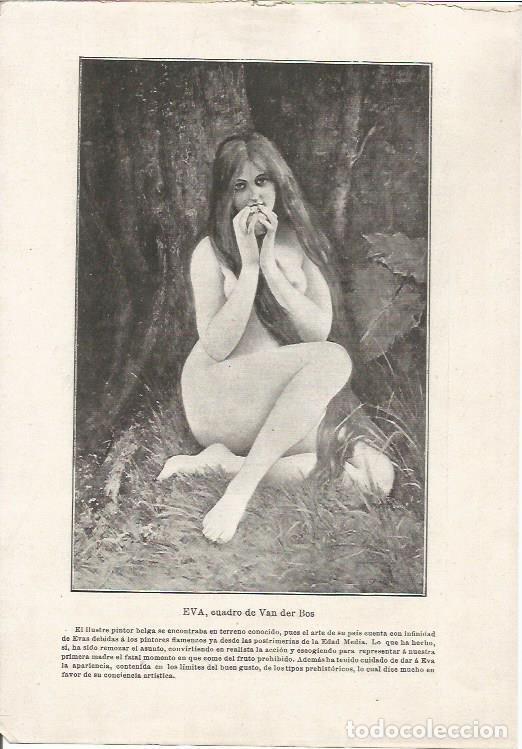 Postkarten: LAMINA 25444: Eva, por Van der Bos - Varios