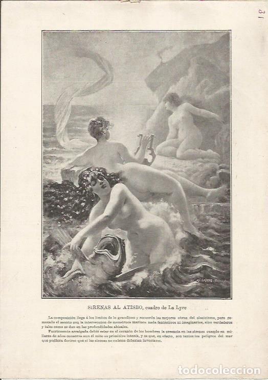 Postkarten: LAMINA 25407: Sirenas al atisbo, por La Lyre - Varios