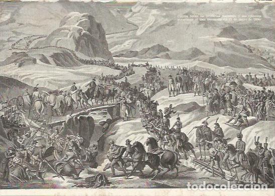 Postcards: LAMINA 25347: Travesia de San Bernardo en 1806 - Carlos Rojas