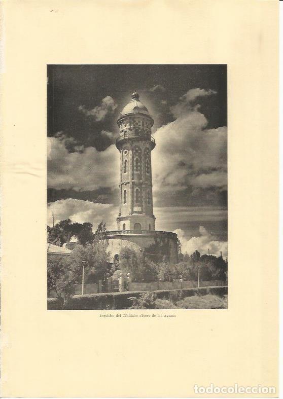 Cartoline: LAMINA 25587: Torre de las Aguas del Tibidabo en Barcelona - Varios
