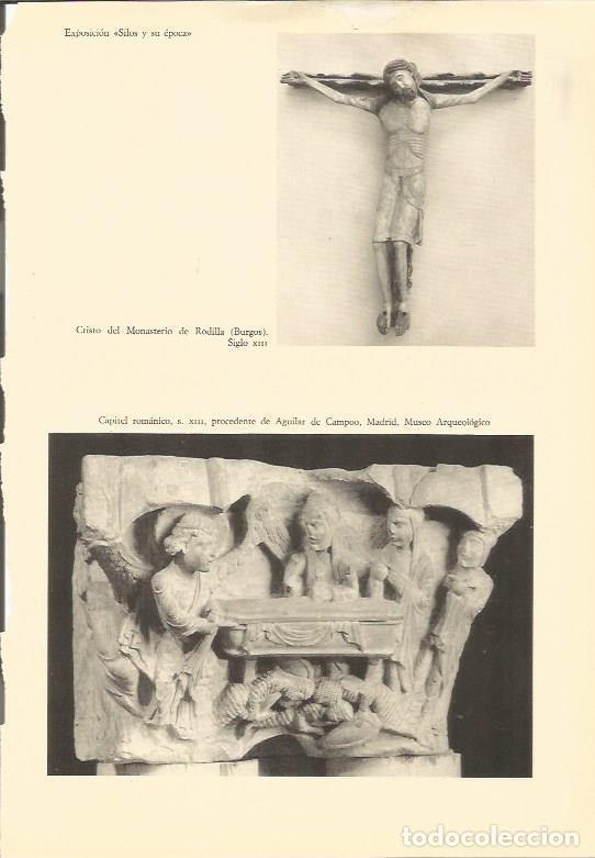 Cartoline: LAMINA 25523: Cristo y capitel del Monasterio de Silos - Varios