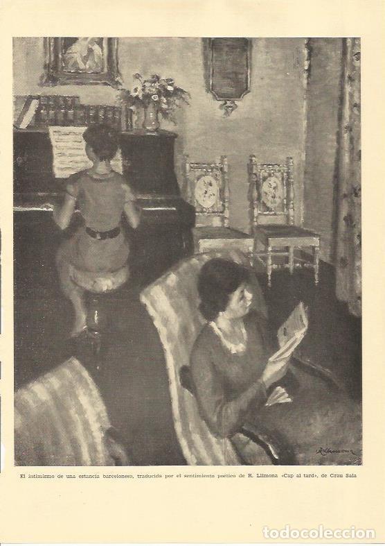 Cartes Postales: LAMINA 25570: Cap al tard, por R. Llimona - Varios