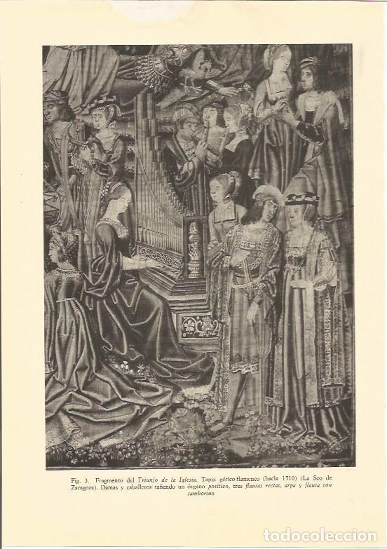 Postais: LAMINA 25508: Fragmento del Triunfo de la Iglesia, Zaragoza - Varios