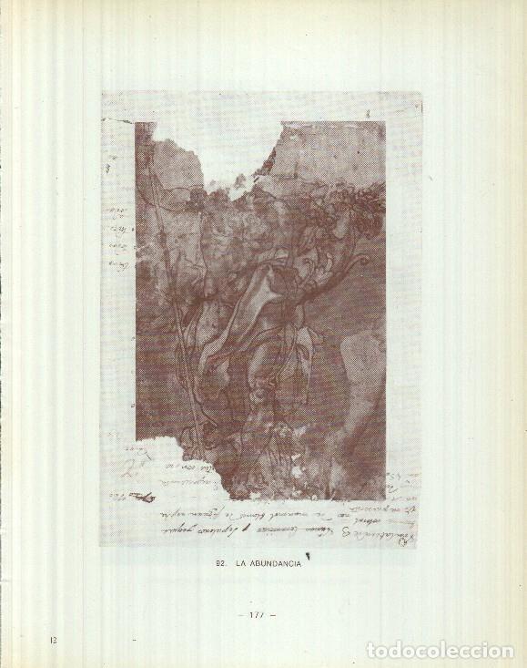 Cartes Postales: Dibujos de los siglos XVI y XVII: 92/93: La abundancia + San Sebastian ? - Reyes Duran