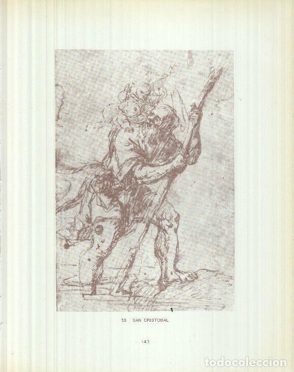 Cartes Postales: Dibujos de los siglos XVI y XVII: 55/56: San Cristobal + Escena campestre - Reyes Duran