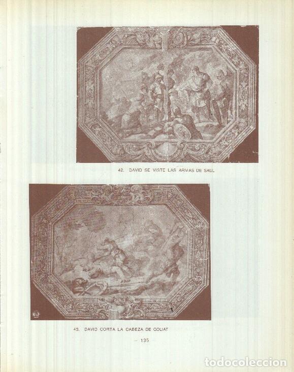 Cartes Postales: Dibujos de los siglos XVI y XVII: 46/47/48/49: David en diversas imagenes + Pesca milagrosa - Reyes