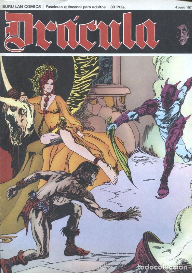 Postais: Cubierta numero 9 de Dracula con dibujo de Enric -
