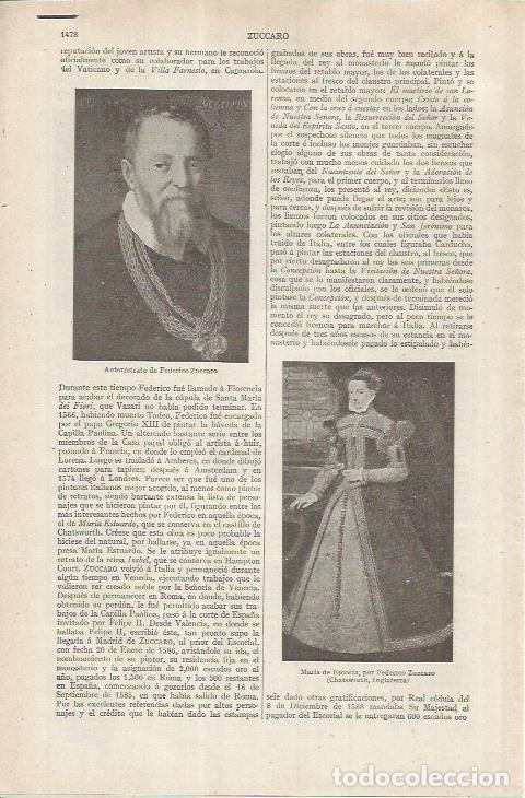 Postcards: LAMINA ESPASA 37053: Autorretrato de Federico Zuccaro - Varios