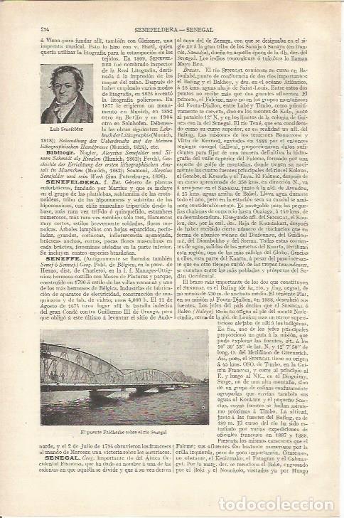 Postcards: LAMINA ESPASA 37122: El puente Faidherbe sobre el rio Senegal - Varios