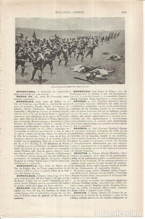 Postcards: LAMINA ESPASA 37026: A la bayoneta, por Fausto Zomaro - Varios