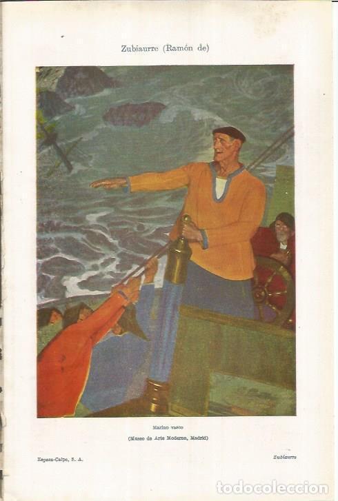 Postales: LAMINA ESPASA 37049: Marino vasco, por Ramon de Zubiaurre - Varios