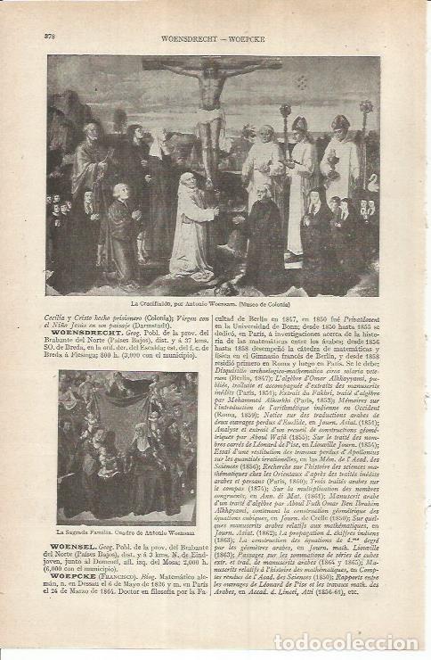 Cartes Postales: LAMINA ESPASA 36827: La Crucifixion, por A, Woensam - Varios