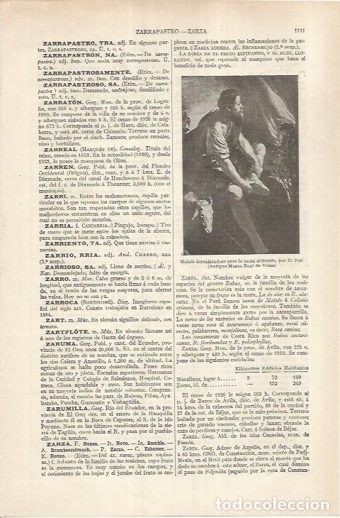 Postais: LAMINA ESPASA 37003: Moises descalzandose ante la zarza, por D. Feti - Varios