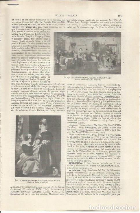 Cartes Postales: LAMINA ESPASA 36799: La apertura del testamento,por Wilkie - Varios