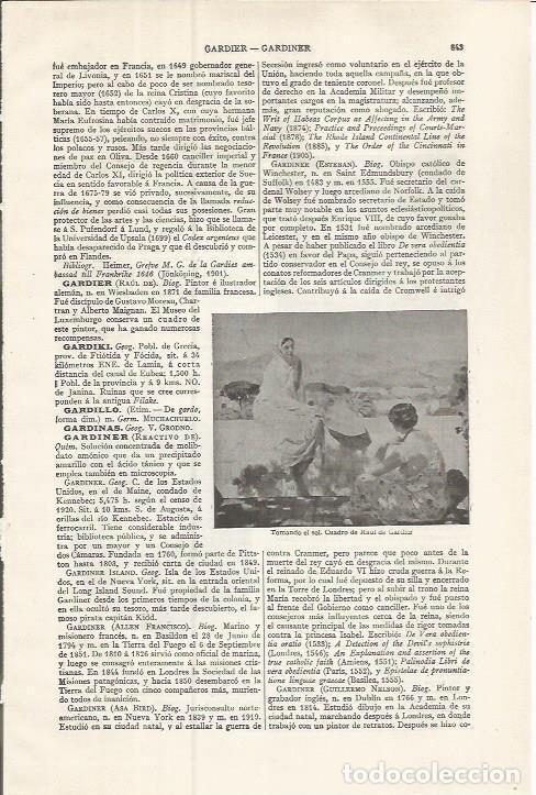 Cartes Postales: LAMINA ESPASA 37555: Tomando el sol, por Raul de Gardier - Varios