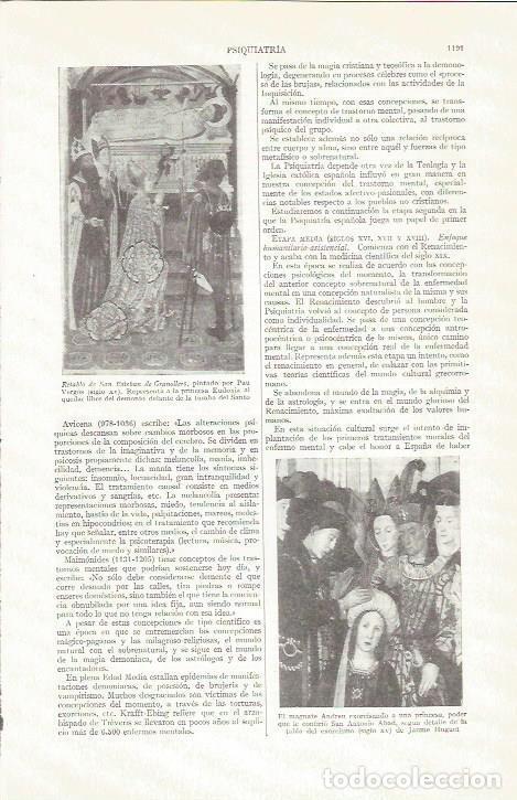 Cartes Postales: LAMINA ESPASA 37352: Retablo de San Esteban de Granollers, Barcelona - Varios