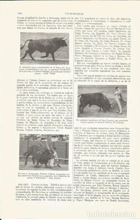 Cartes Postales: LAMINA ESPASA 37363: Palomo Linares y Paco Camino - Varios