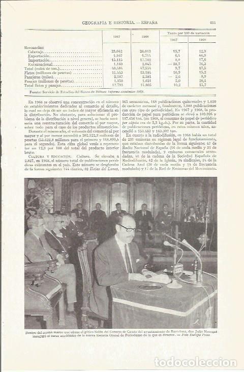 Postales: LAMINA ESPASA 37270: Julio Manegat en el Consell de Cent de Barcelona - Varios