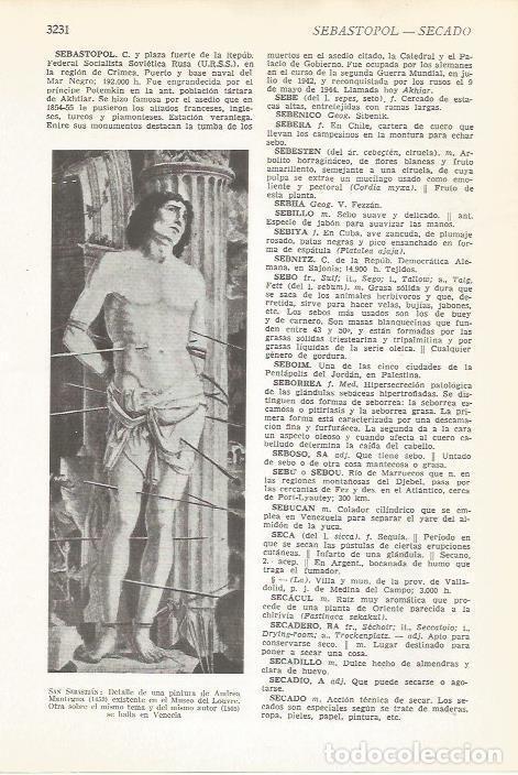 Postales: LAMINA 51569: San Sebastian, por Andrea Montegna - VVAA