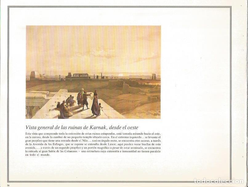Postales: LAMINA 51731: Vista general de Karnak, desde el oeste - William Brockedon