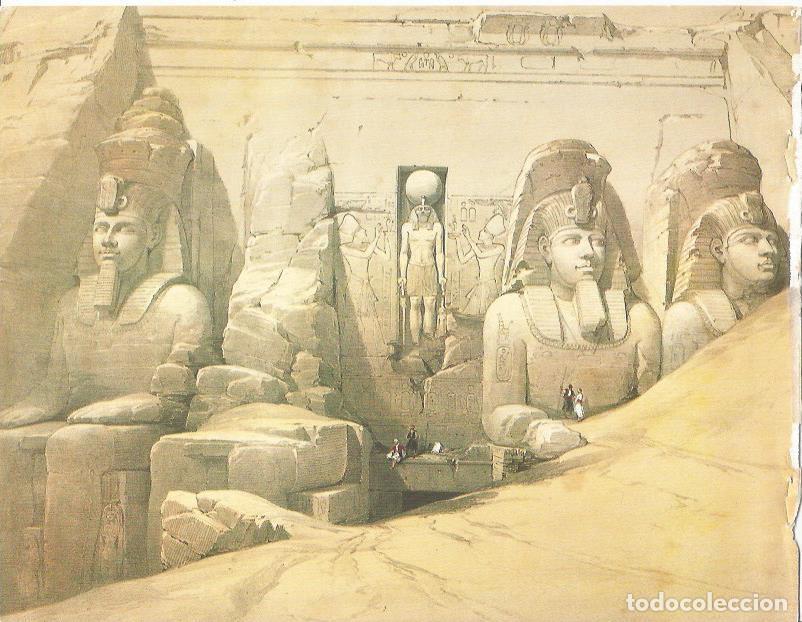 Postais: LAMINA 51724: Abu Simbel - William Brockedon