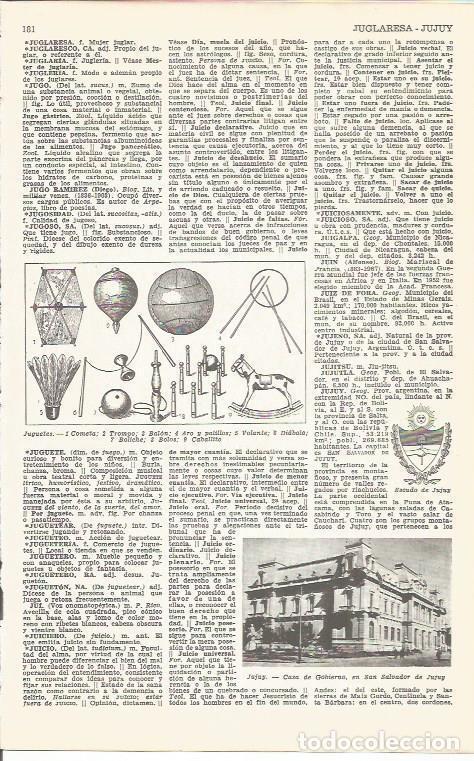 Postais: LAMINA 51668: Tipos de juguetes - VVAA