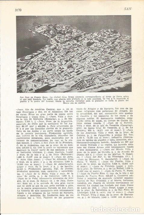 Postais: LAMINA 51548: Vista aerea de San Juan de Puerto Rico - VVAA