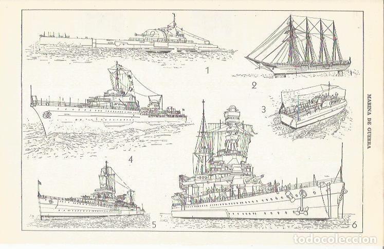 Postais: LAMINA 51685: Marina de guerra - VVAA