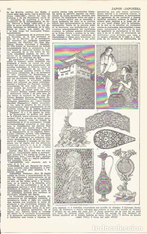 Postales: LAMINA 51663: Arte de Japon - VVAA