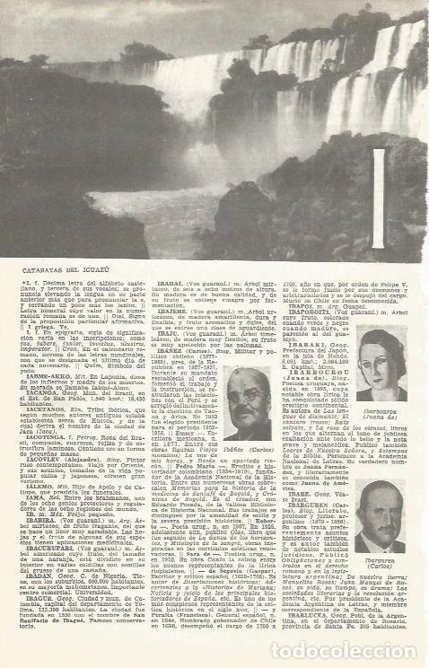 Postales: LAMINA 51653: Cataratas del Iguazu - VVAA