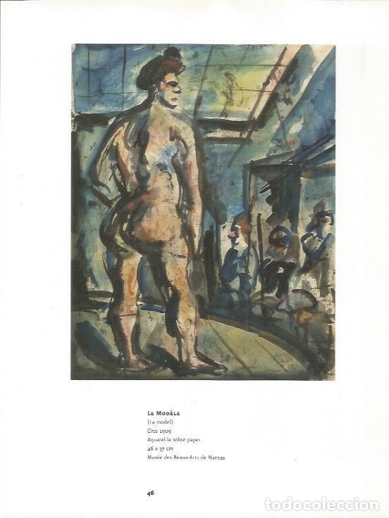 Postales: LAMINA 51370: Le modele, por Rouault - VVAA