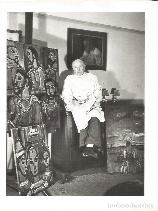 Postales: LAMINA 51359: Rouault en su estudio - VVAA