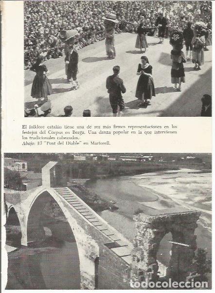 Postais: LAMINA 51430: Corpus de Berga y Pont del Diable de Martorell - M. Bartolome Lopez
