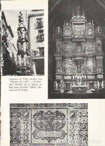 Postcards: LAMINA 51444: Aspectos de Valls, Tarragona - M. Bartolome Lopez