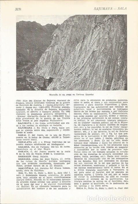 Cartes Postales: LAMINA 51538: Monta&ntilde;a de sal en Cardona, Barcelona - VVAA