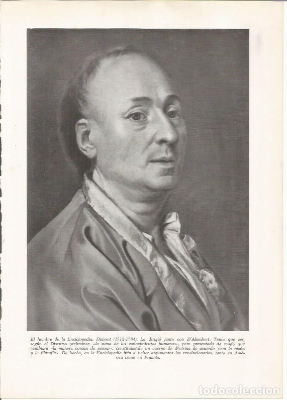 Postcards: LAMINA 26100: Diderot - VVAA