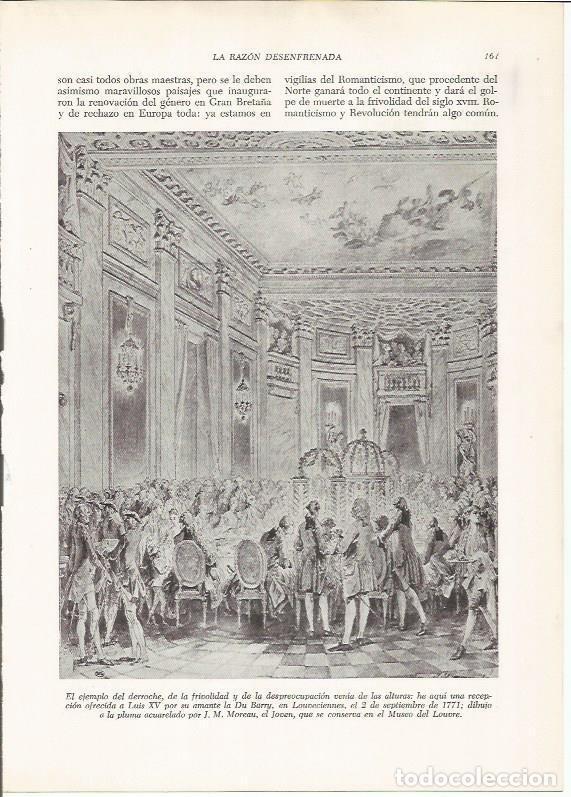 Cartoline: LAMINA 26097: Recepcion de Luis XV a su amante Du Barry - VVAA