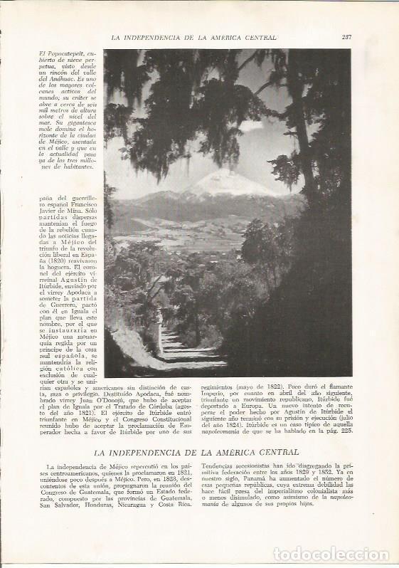 Postcards: LAMINA 26124: El Popocatepelt, Mexico - VVAA