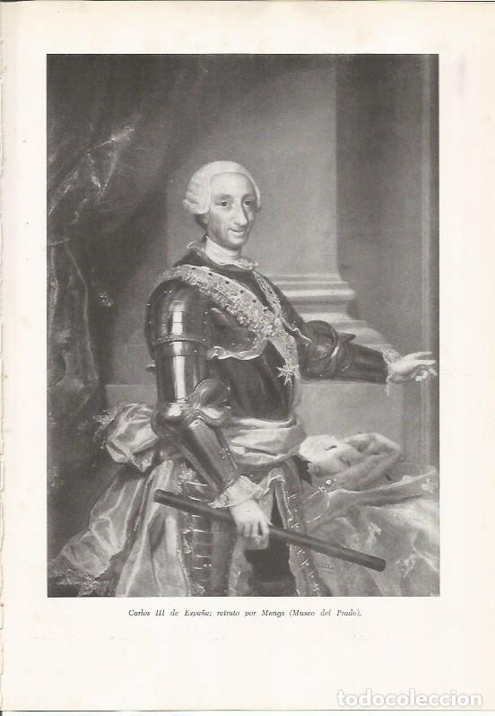 Cartoline: LAMINA 26077: Carlos III de Espa&ntilde;a, por Mengs - VVAA