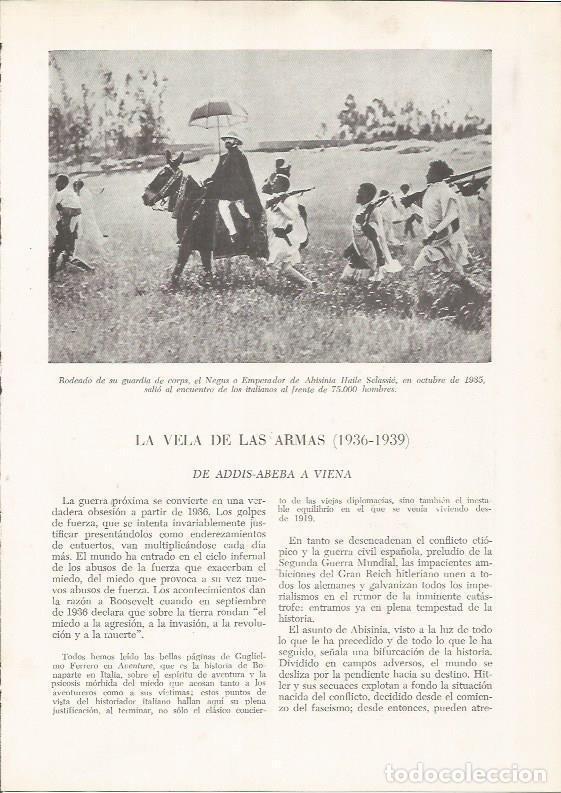 Cartoline: LAMINA 26206: El emperador de Abisinia en 1935 - VVAA