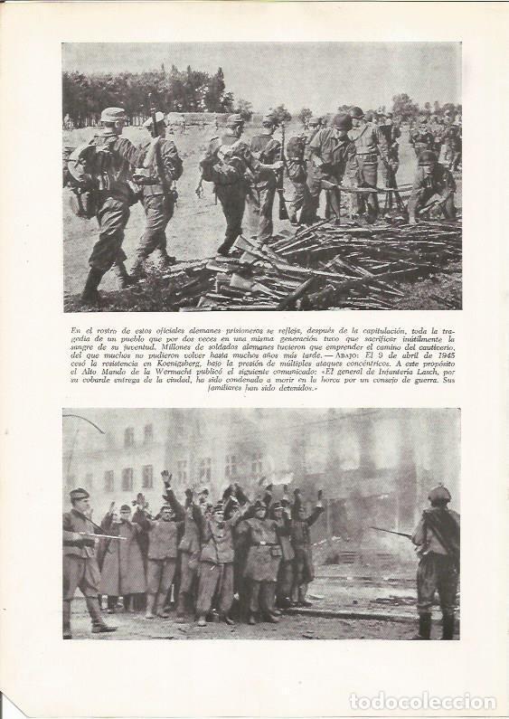 Cartes Postales: LAMINA 26227: Fin de la resistencia de Koenigsberg en 1945 - VVAA