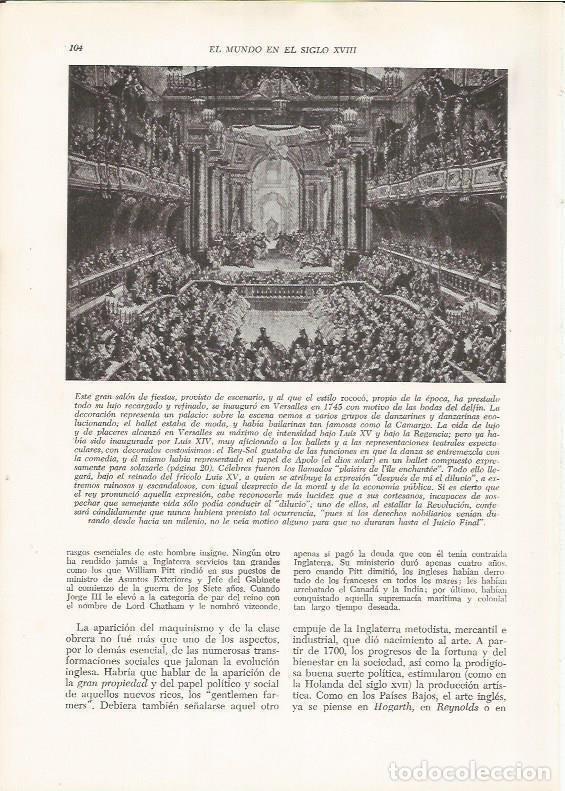 Cartes Postales: LAMINA 26075: Salon de fiestas del siglo XVIII - VVAA