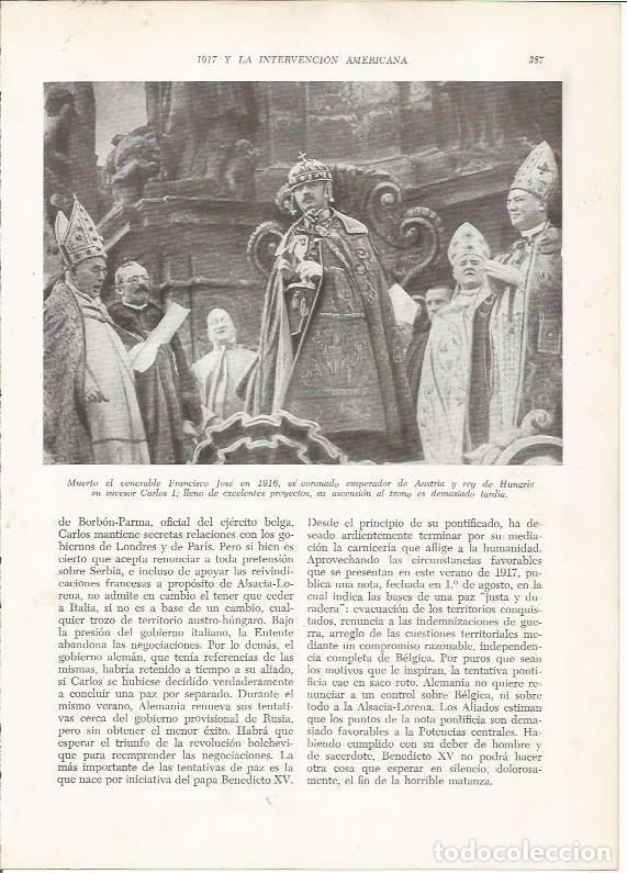 Cartes Postales: LAMINA 26191: Coronacion de Carlos I de Austria - VVAA